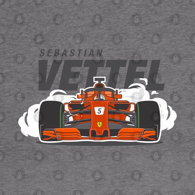 Sebastian Vettel by jaybeetee